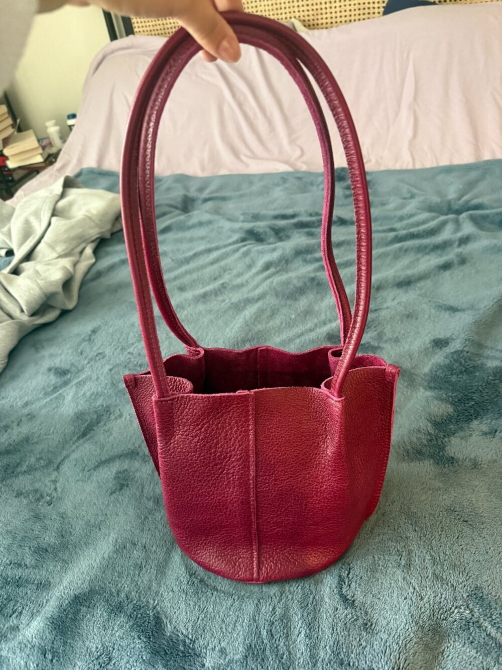 Portland Leather Goods Devon Bucket Bag